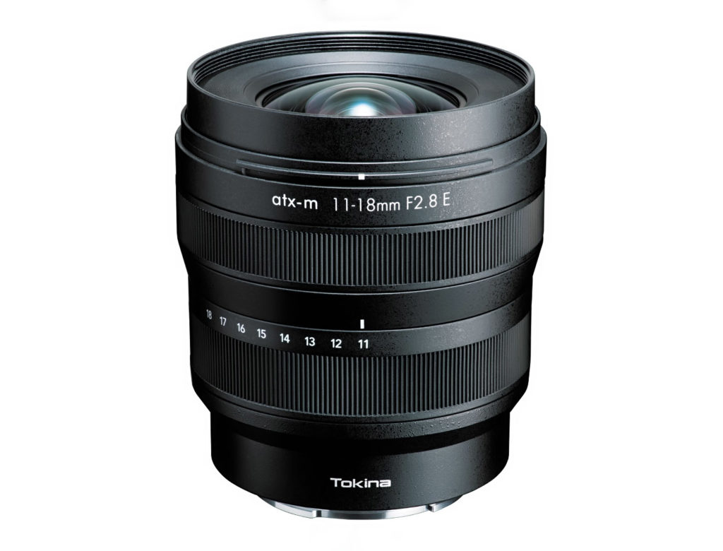 Η Tokina ανακοίνωσε τον νέο φακό 11-18mm F2.8 για συστήματα Sony E-mοunt!