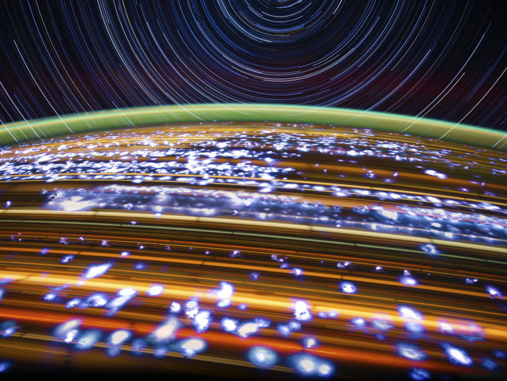 NASA: Αστροναύτης μοιράζεται απίστευτη εικόνα που τράβηξε από τον Διεθνή Διαστημικό Σταθμό!