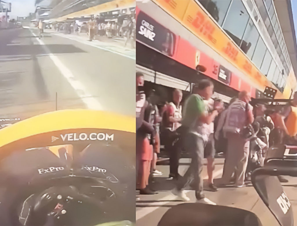 Formula 1: Φωτογράφοι μπλοκάρουν οδηγό την ώρα που πλησιάζει στο pit stop!