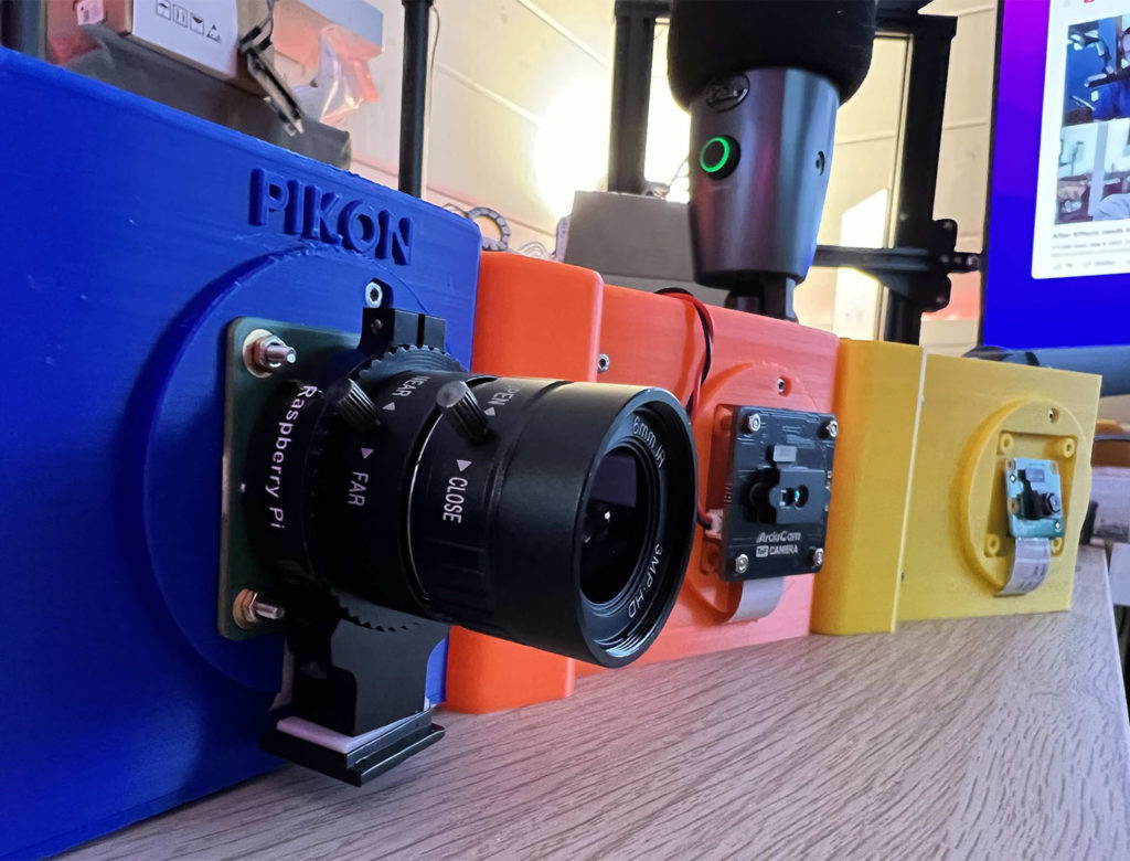 Pikon: 3D-εκτυπωμένη κάμερα με εναλλάξιμους φακούς, κατασκευασμένη γύρω από ένα Raspberry Pi!