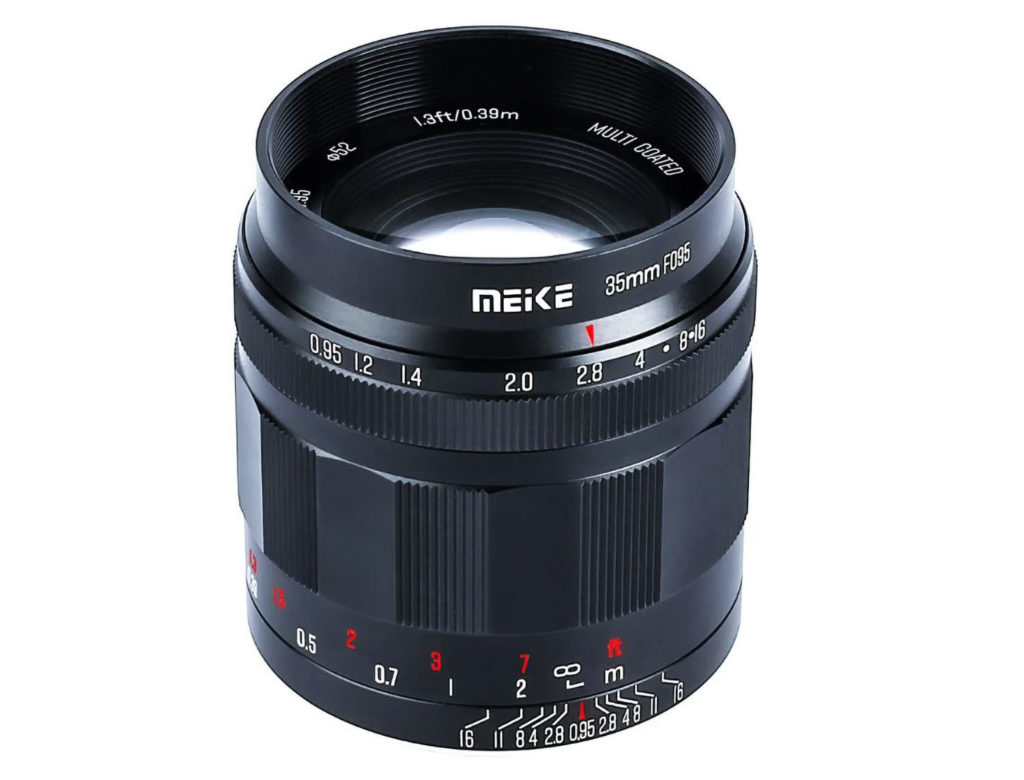 Η Meike ανακοίνωσε τον νέο φακό 35mm f/0.95 για συστήματα APS-C και Micro Four Thirds!