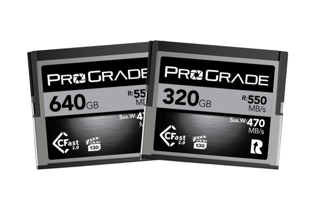 ProGrade: Παρουσίασε τις πιο γρήγορες κάρτες μνήμης CFast 2.0 στα 320 GB και 640 GB!