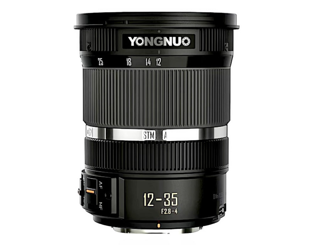 Yongnuo: Νέες πληροφορίες για τον επερχόμενο φακό YN 12-35mm f/2.8-4!
