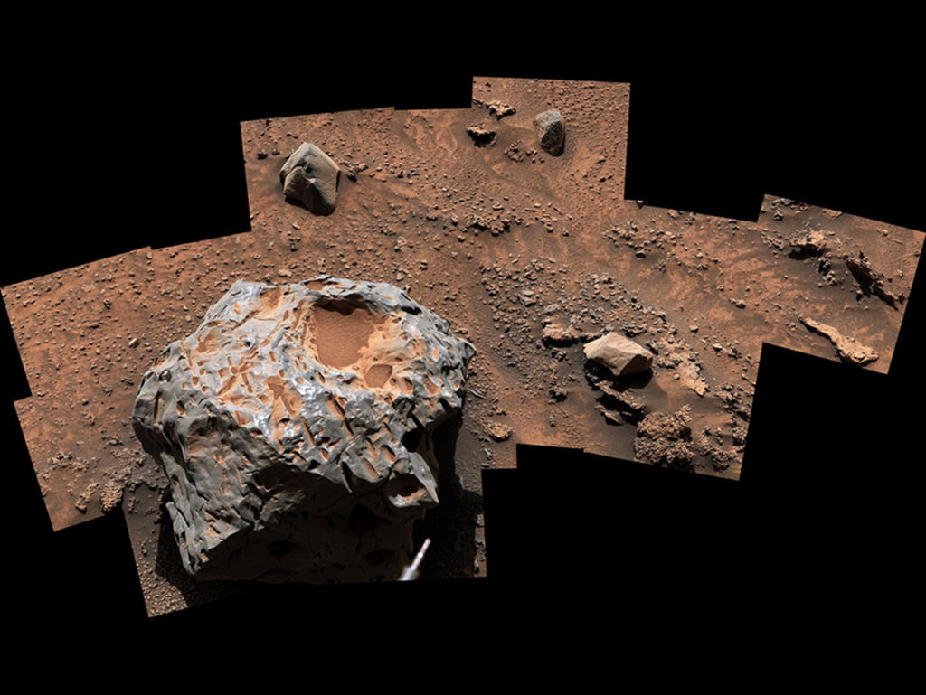 Mars Rover: Καταγράφει θεαματική σύνθετη εικόνα του μετεωρίτη “Cacao”