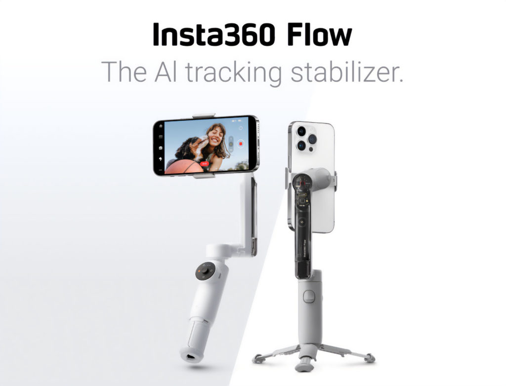 Insta360 Flow: Ανακοινώθηκε το νέο smartphone gimbal με AI-tracking!