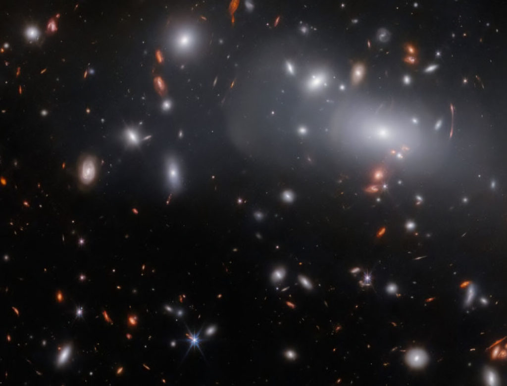 James Webb: Αποκαλύπτει το μεγάλο γαλαξιακό σμήνος RX J2129!