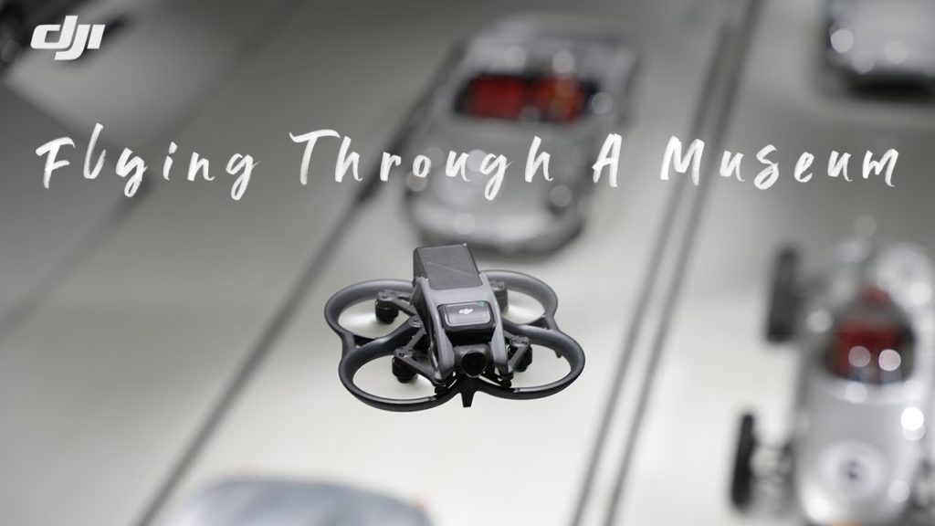 Φοβερό βίντεο σε κάνει βόλτα με FPV drone στο μουσείο της Porsche