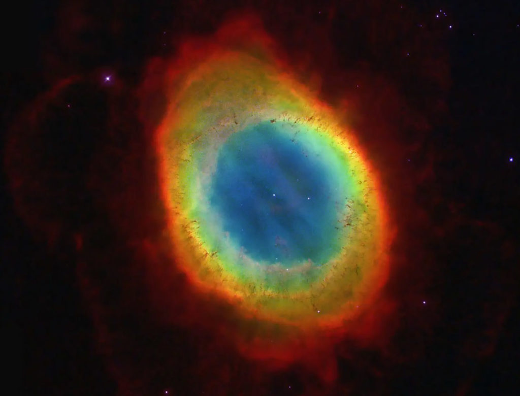 Δείτε μια νέα εικόνα του Hubble από το Δακτυλιοειδές Νεφέλωμα!