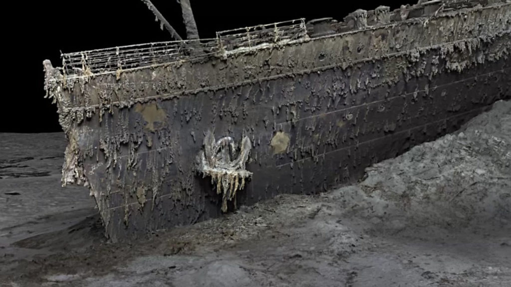 Δείτε το ναυάγιο του Τιτανικού σε μια εκπληκτική τρισδιάστατη απεικόνιση!