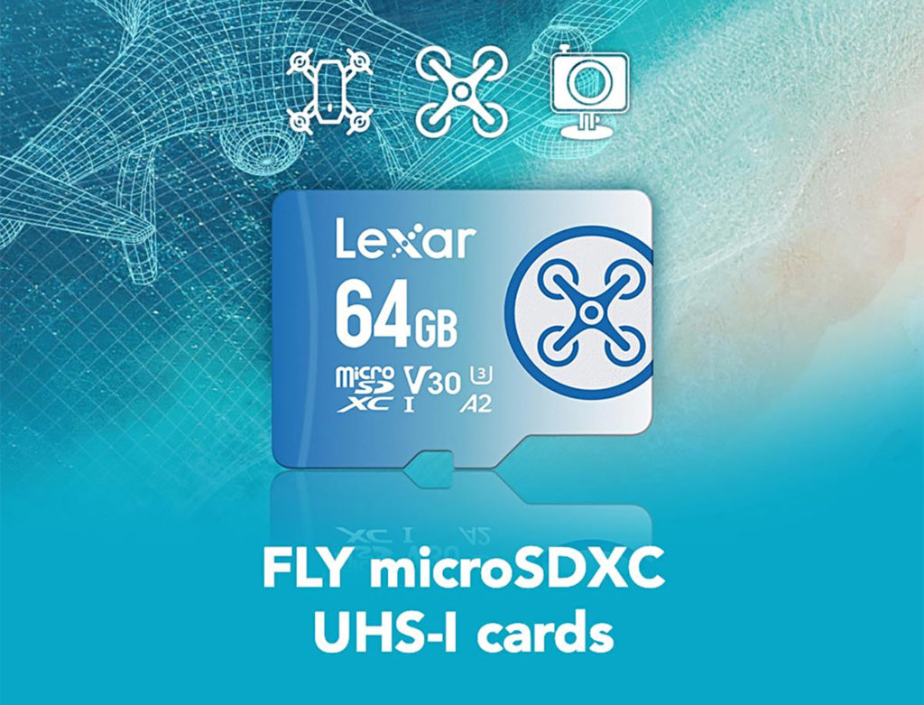 Lexar: Ήρθε η νέα σειρά καρτών μνήμης FLY microSD για drones και action κάμερες!