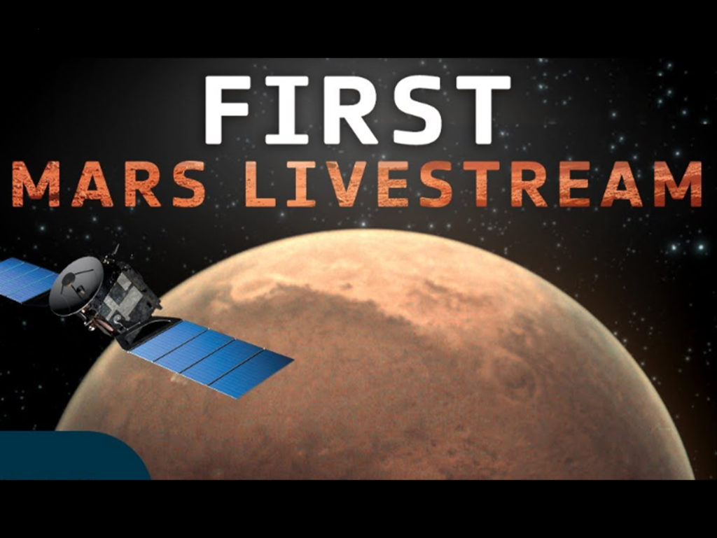 Η πρώτη “ζωντανή μετάδοση” από τον Άρη πραγματοποιείται αυτή την εβδομάδα!