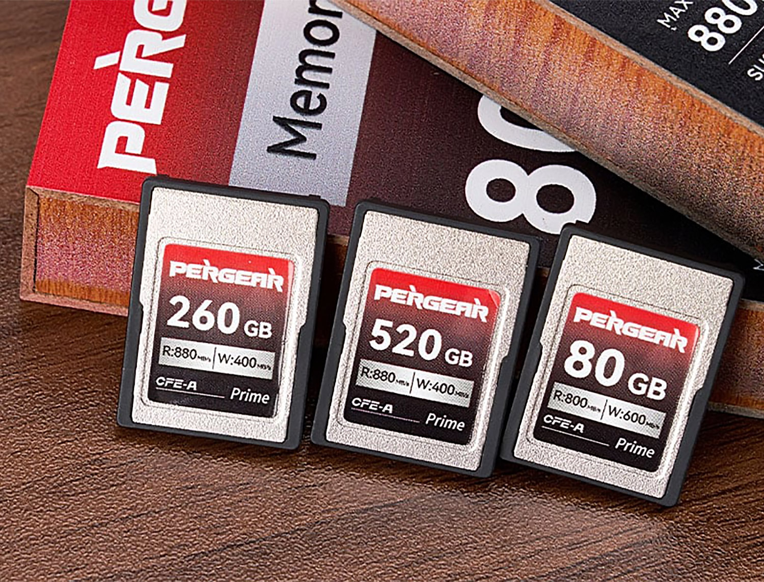 Pergear: Ανακοίνωσε τις νέες κάρτες CFexpress Type A σε χωρητικότητες 80, 260 και 520GB!