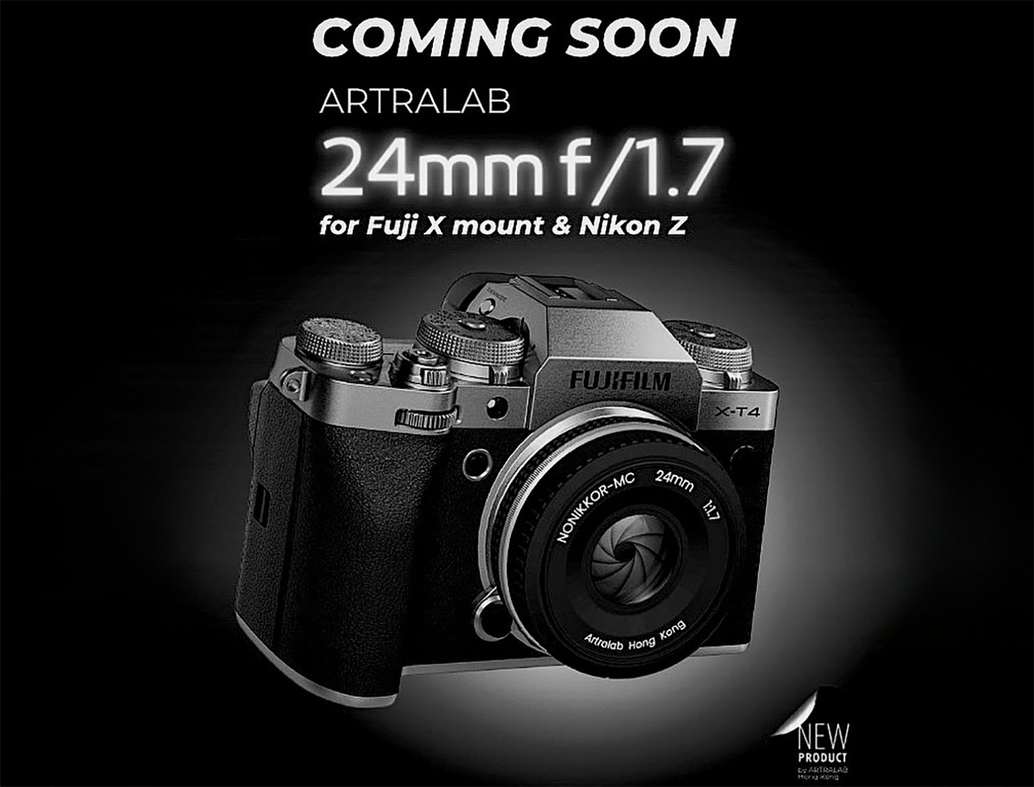 ArtraLab: Έρχεται σύντομα ο νέος φακός Nonikkor 24mm f/1.7 για Nikon Z και Fujifilm X!