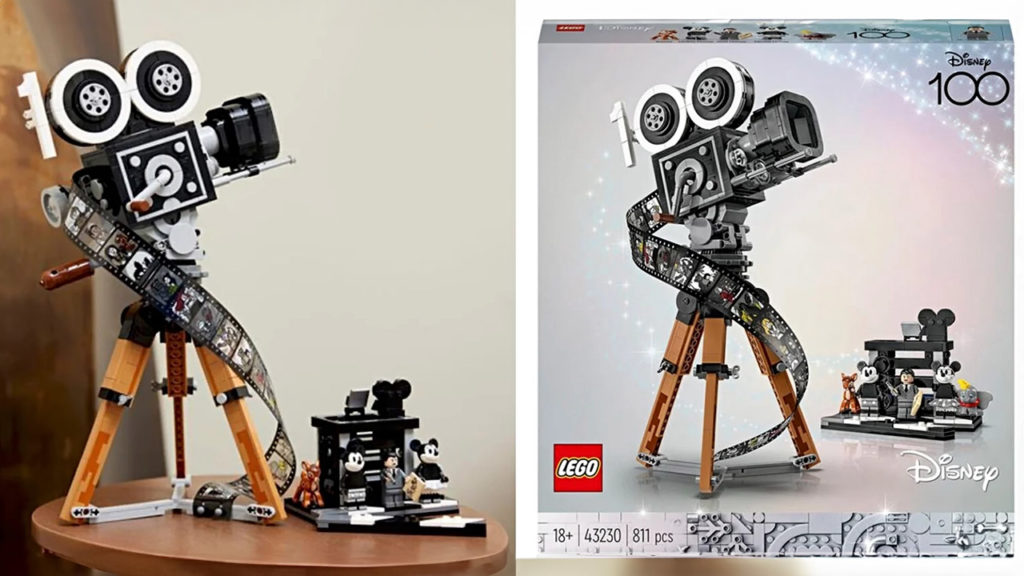LEGO: Λανσάρει τη Walt Disney Tribute Camera για τον εορτασμό των 100 χρόνων της Disney!