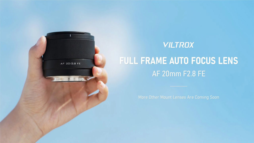 Ανακοινώθηκε επίσημα ο νέος φακός Viltrox 20mm f/2.8 για Sony E!