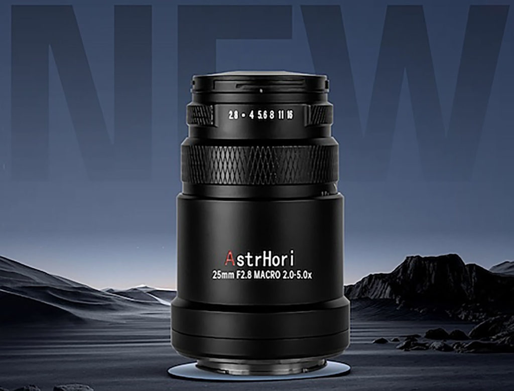 AstrHori: Η εταιρία δουλεύει πάνω σε έναν νέο 25mm f/2.8 2.0-5.0x macro φακό!