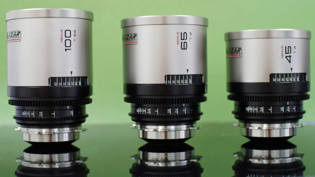 Ανακοινώθηκαν οι 3 νέοι αναμορφικοί φακοί BLAZAR Remus 45mm T/2.0, 65mm T/2.0 και 100mm T/2.8!