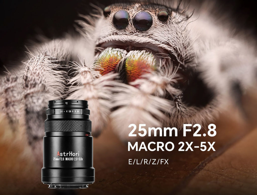 Κυκλοφόρησε ο νέος φακός AstrHori 25mm f/2.8 2.0-5.0x macro!