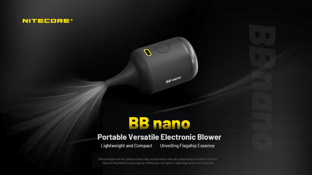 Το νέο Nitecore BBnano είναι το blower που θα έχεις πάντα μαζί σου!