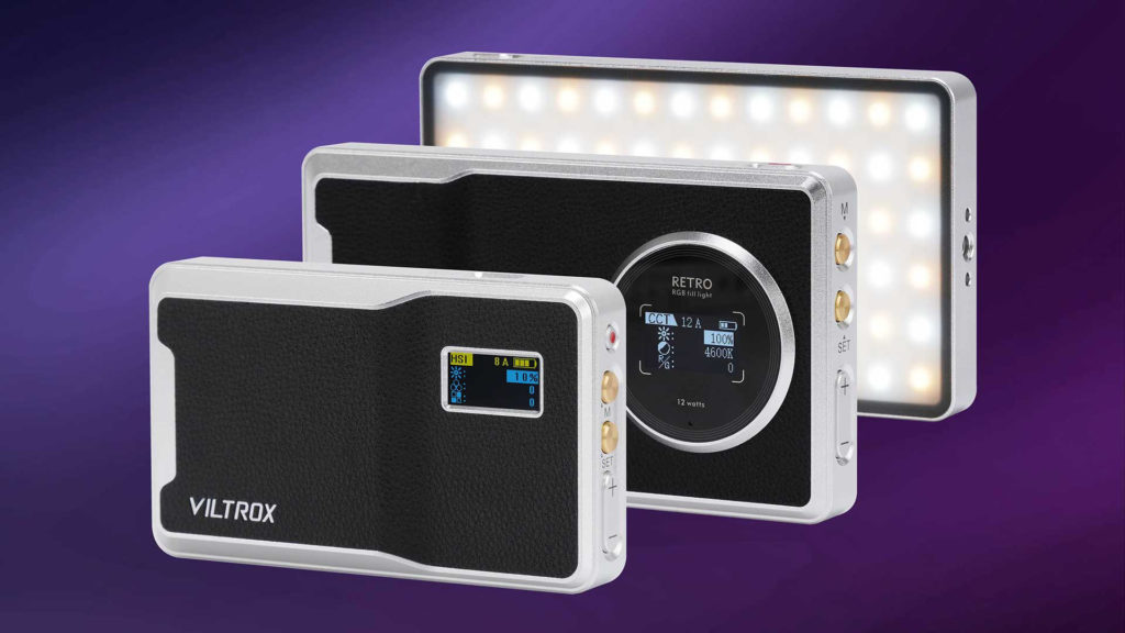 Viltrox: Ήρθαν τα νέα Retro RGB LED 08X και 12X!