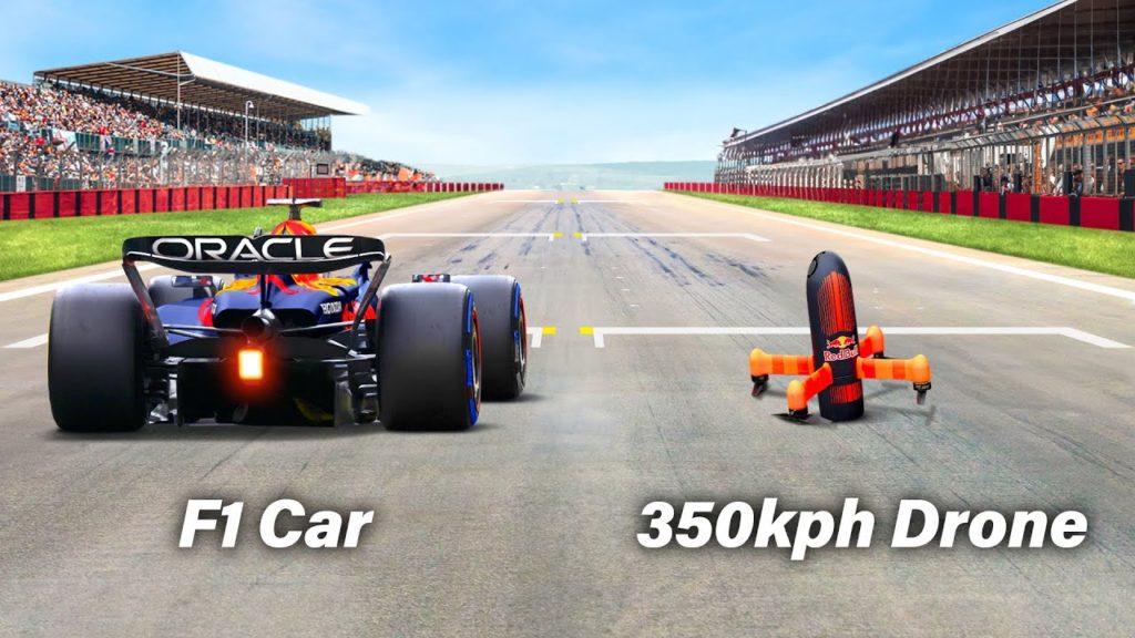 ΒΙΝΤΕΟ: Κόντρα στο πιο γρήγορο drone του κόσμου η F1 του Max Verstappen