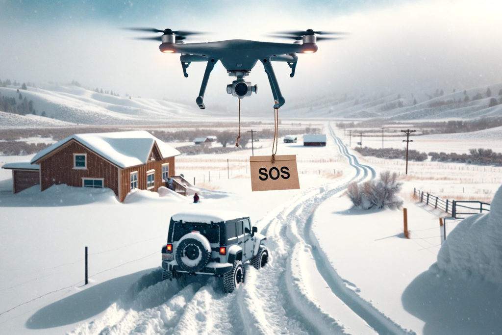 Απίστευτη Διάσωση: Οικογένεια εντοπίζει σημείωμα SOS σε Drone και σώζει Φωτογράφο παγιδευμένο στο χιόνι!
