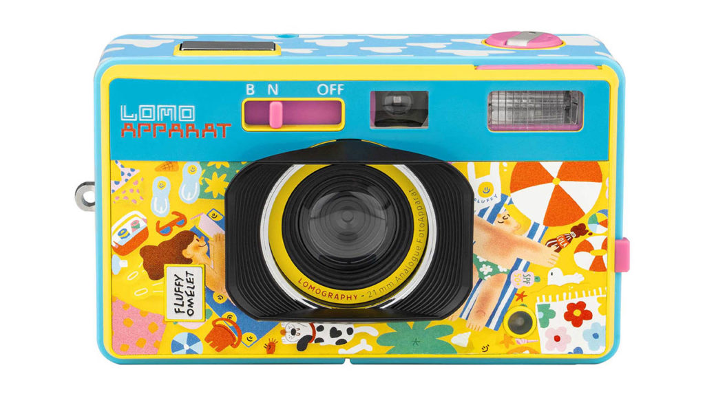 Lomography: Ήρθε η νέα αναλογική point and shoot κάμερα LomoApparat Fluffy Omelet Edition!