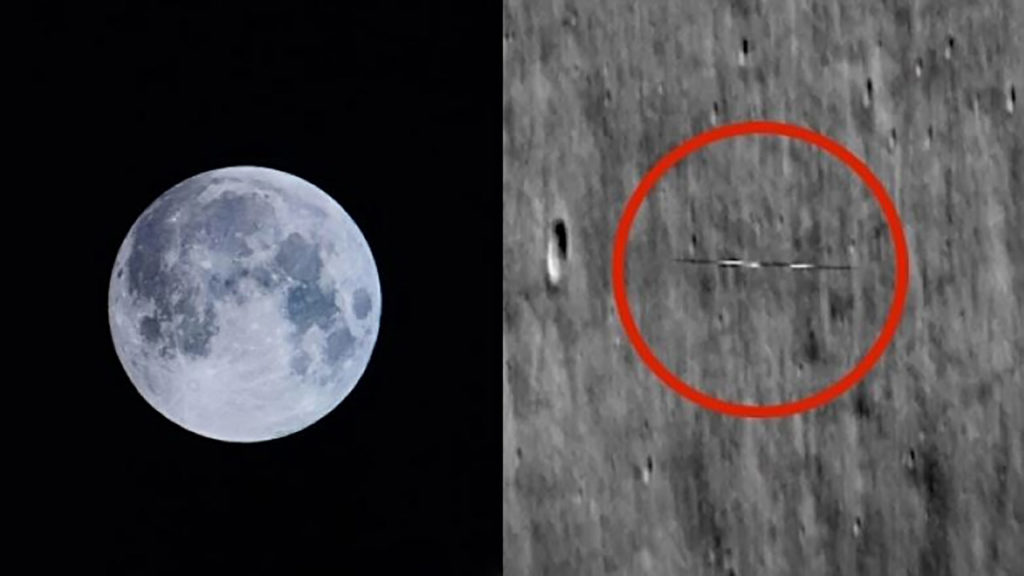 Τι απαθανάτισε η NASA πάνω από τη σελήνη;