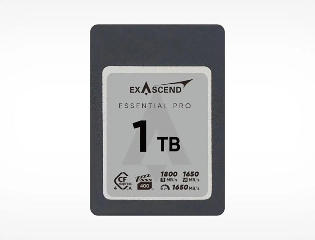Exascend: Κυκλοφόρησαν οι νέες κάρτες μνήμης Essential Pro CFexpress 4.0 Type A!