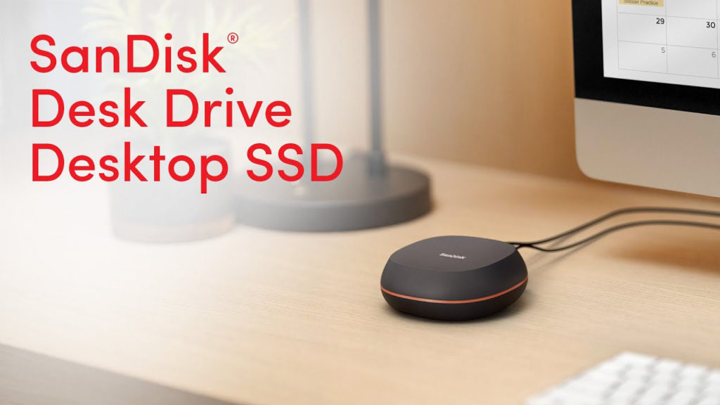 Ανακοινώθηκε ο νέος εξωτερικός SSD δίσκος SanDisk Desk Drive!