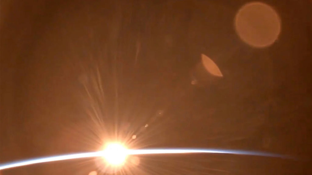 SpaceX: Δείτε την ανατολή του Ήλιου από το διάστημα!