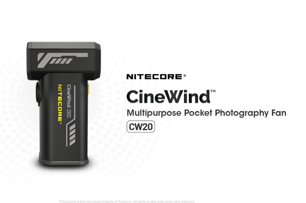 Nitecore CW20: Νέος φωτογραφικός ανεμιστήρας τσέπης και φυσητήρας καθαρισμού!