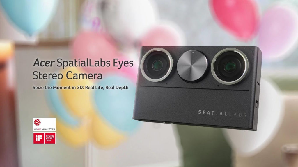 Acer: Έρχεται η νέα SpatialLabs Eyes Stereo Camera με 2 φακούς για 3D λήψεις!