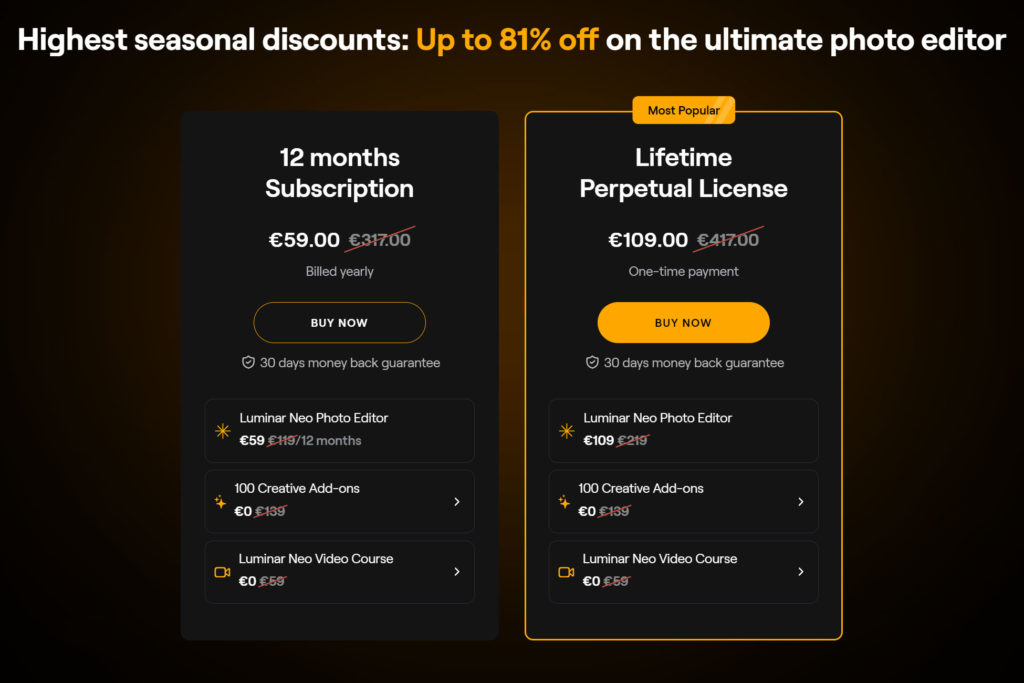 Luminar Neo: Μεγάλες εκπτώσεις στο ΑΙ λογισμικό επεξεργασίας φωτογραφιών!