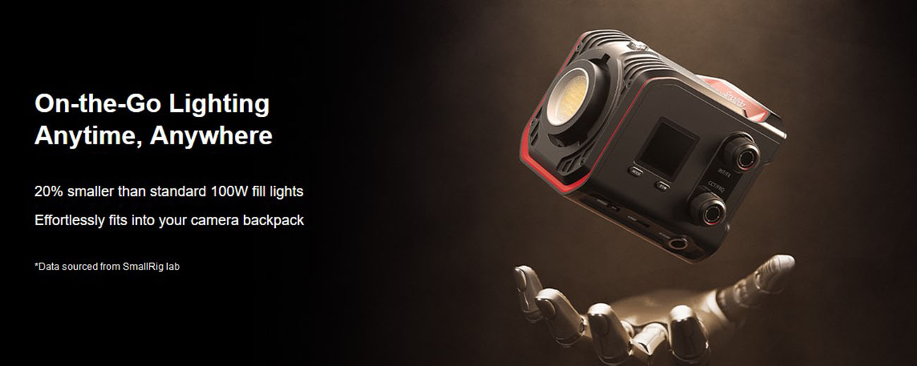 Philips Rc100b Ανακοινώθηκε το νέο φορητό Bi-color LED SmallRig RC100B! | pttl.gr