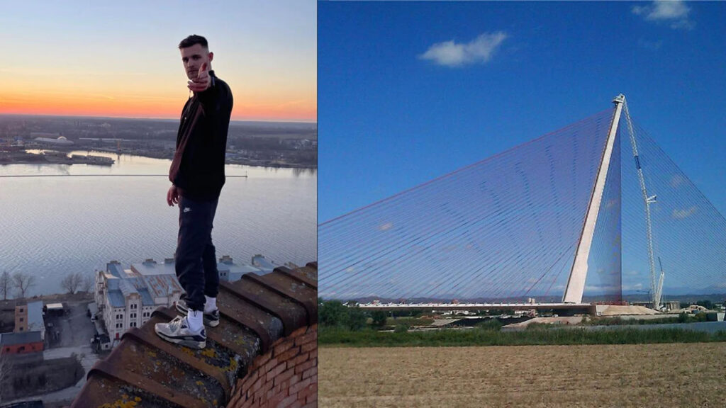 Φωτογράφος έπεσε από γέφυρα 192 μέτρων την ώρα που τραβούσε βίντεο!