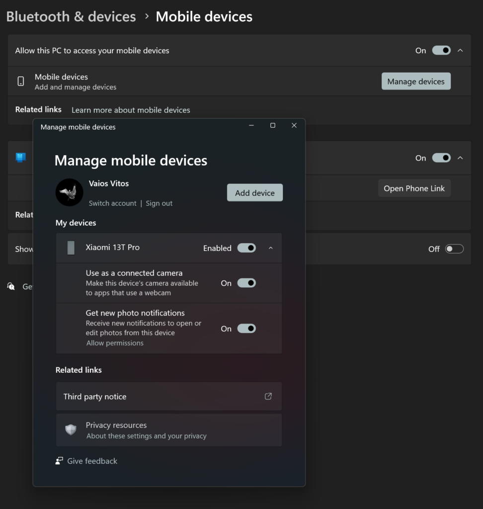 Νέα δυνατότητα στα Windows: Χρησιμοποιήστε το Smartphone σας ως webcam