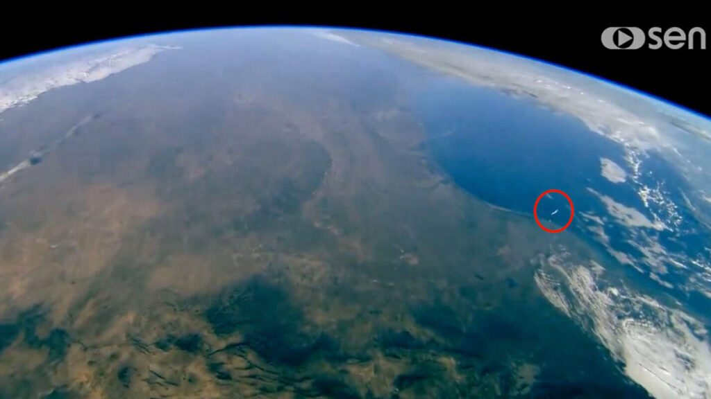 ISS: Δείτε την εκτόξευση του πυραύλου Starship από το διάστημα!