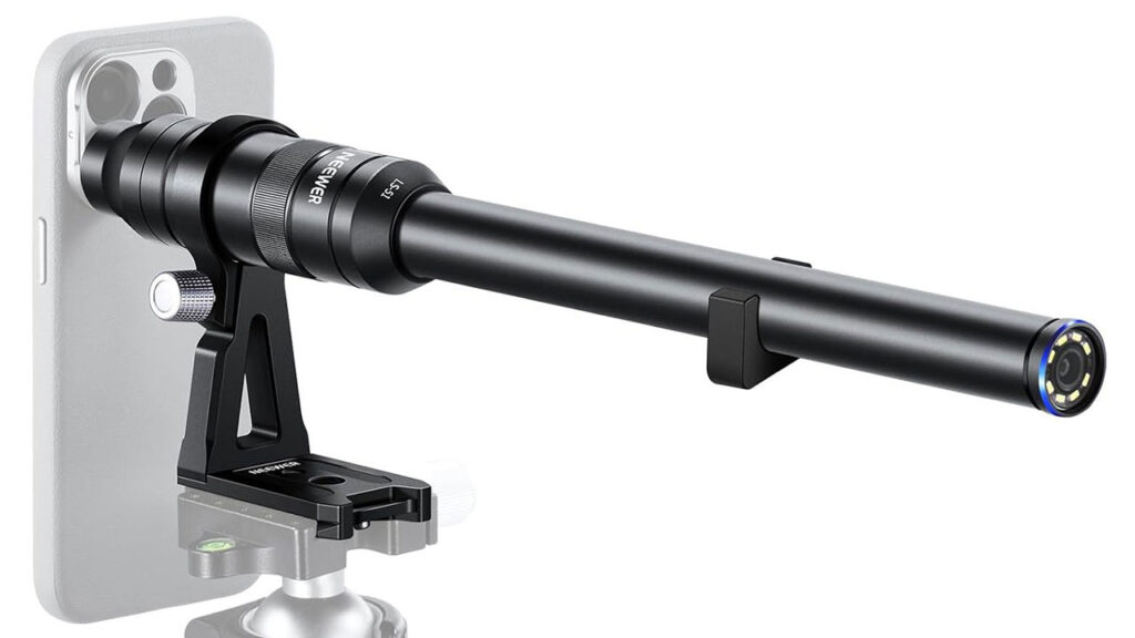 Neewer 18mm 2x Macro Probe: Κυκλοφόρησε periscope probe macro φακός για smartphones!