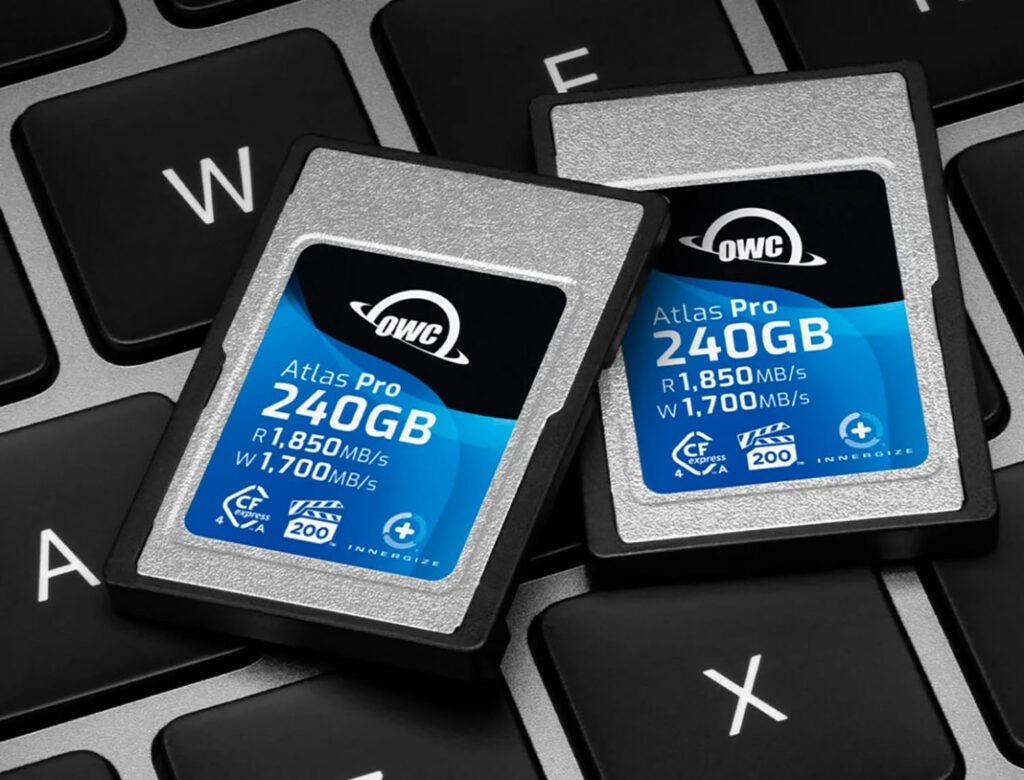 OWC: Κυκλοφορεί τη νέα κάρτα μνήμης Atlas Pro CFexpress 4.0 Type A 240GB!