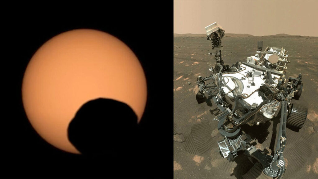 Το Perseverance απαθανατίζει ηλιακή έκλειψη από τον Άρη!