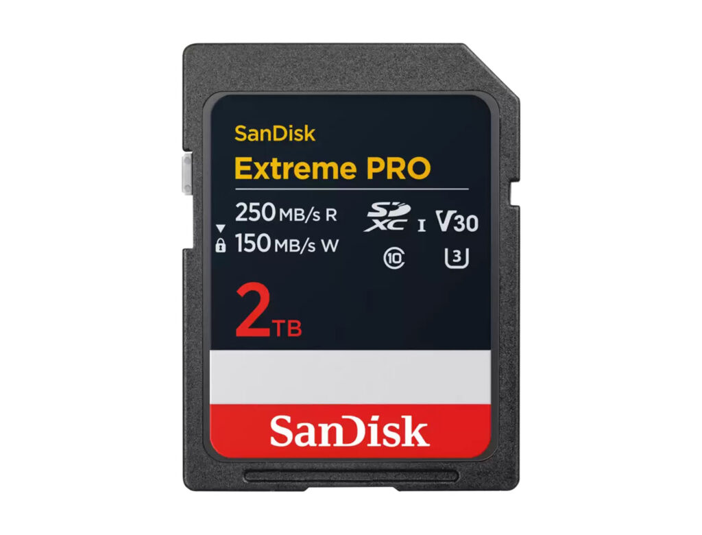 SanDisk: Ανακοίνωσε τη νέα κάρτα SD Extreme Pro με χωρητικότητα 2TB!