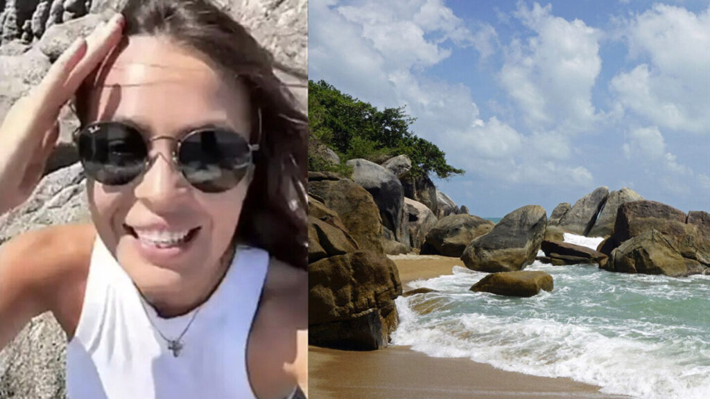 Τουρίστρια σκοτώθηκε από γιγάντιο κύμα την ώρα που έκανε γιόγκα!