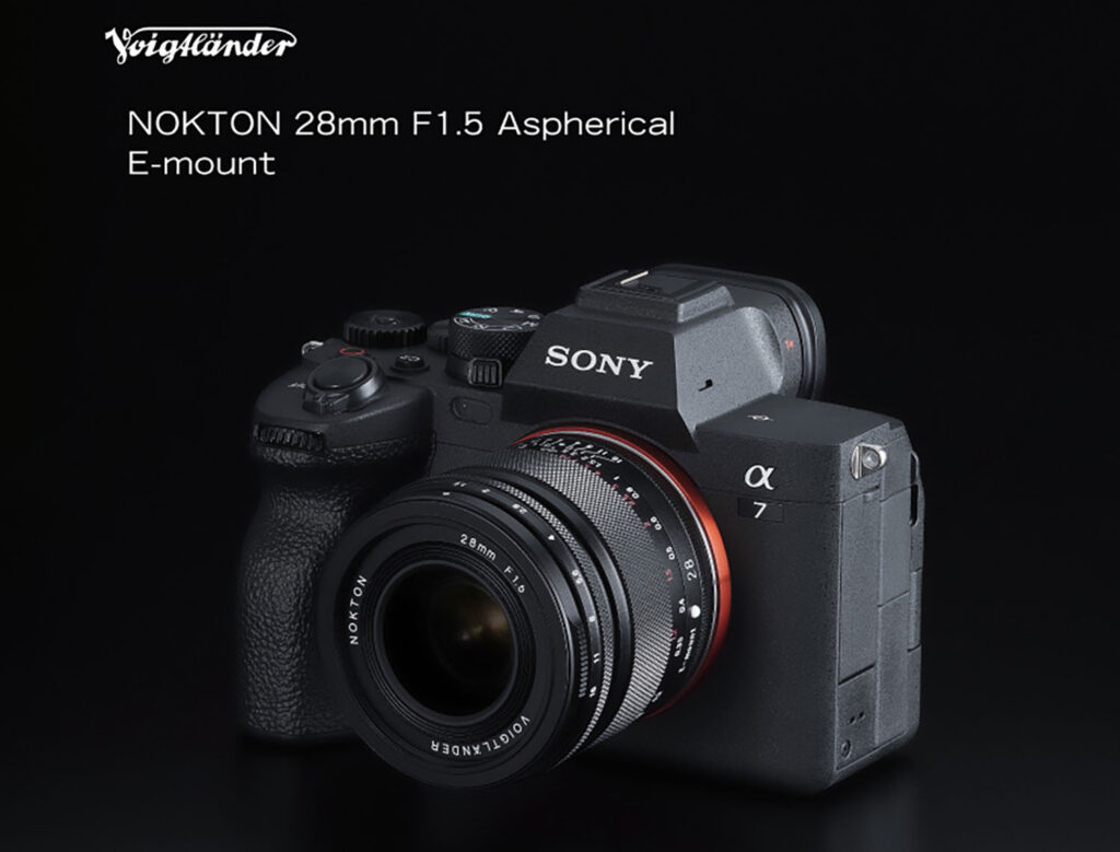 Cosina: Ανακοινώθηκε ο νέος φακός Voigtlander NOKTON 28mm f/1.5 για Sony E!