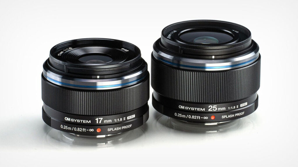 OM System: Ήρθαν οι νέοι σταθεροί φακοί 17mm f/1.8 II και 25mm f/1.8 II!