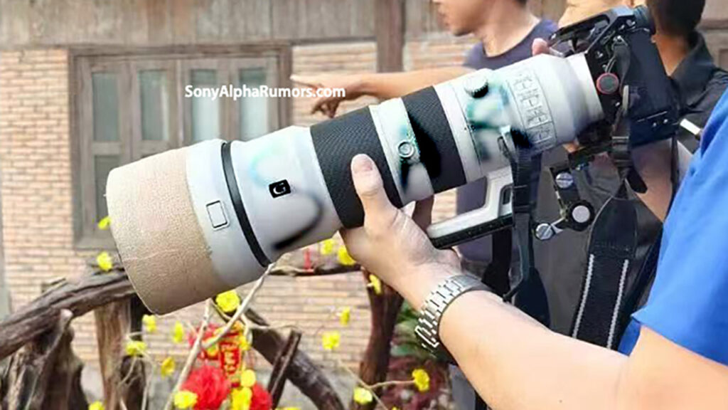 Sony 400-800mm f/6.3-8.0: Δείτε εικόνα του νέου τεράστιου ζουμ τηλεφακού της εταιρίας!