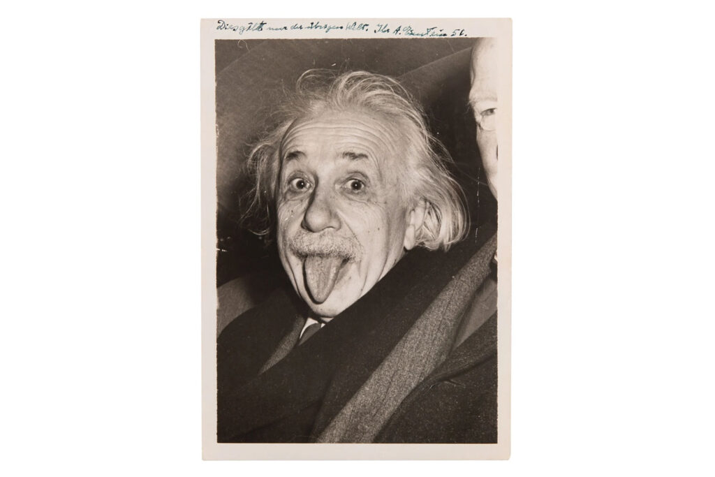 Υπογεγραμμένη Φωτογραφία του Αϊνστάιν Έσπασε Ρεκόρ Πωλήσεων σε Δημοπρασία