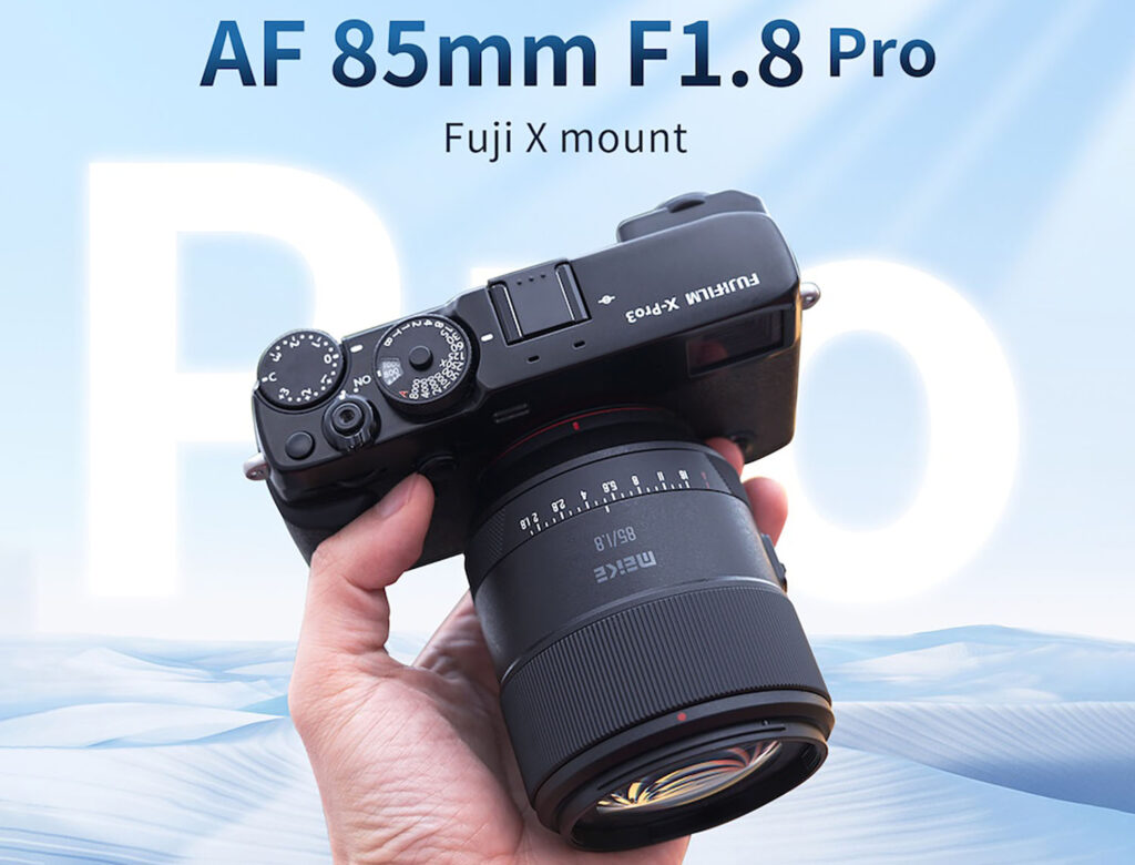 Meike 85mm f/1.8 Pro: Κυκλοφόρησε ο νέος φακός αυτόματης εστίασης για Fujifilm X!