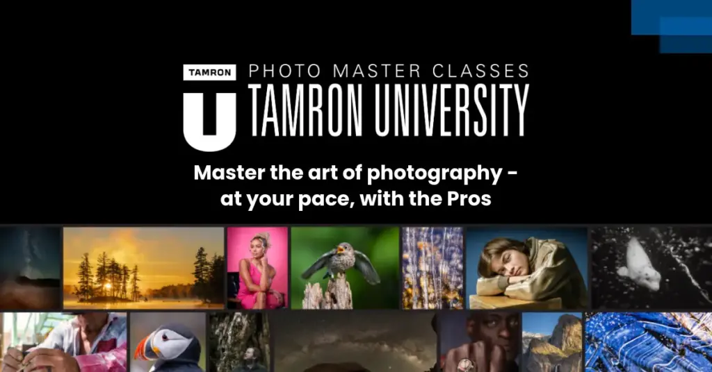 Tamron University: Δωρεάν online μαθήματα φωτογραφίας και βίντεο από επαγγελματίες!