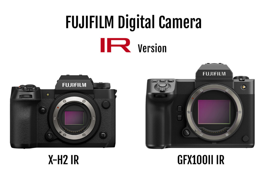 Η Fujifilm λανσάρει υπέρυθρες εκδόσεις των GFX 100 II και X-H2, αποκλειστικά για επαγγελματική χρήση
